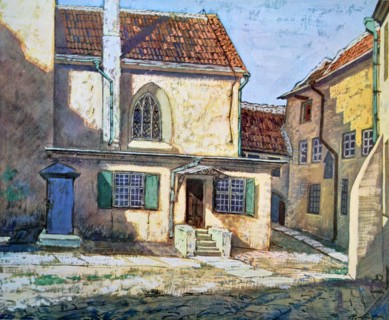 Church in Estonia' by Hans list. Published in 'Die Kunst im deutschen Reich'