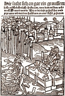 Woodcut of Vlad III, c. 1560
