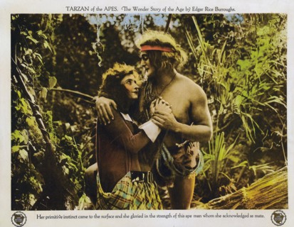 Tarzan chez les singes