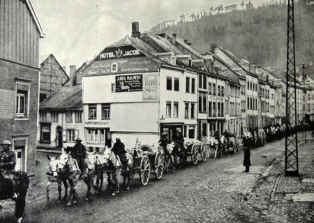 British soldiers in Germany during WWI.