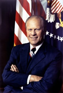 President Gerald T Ford, 1974