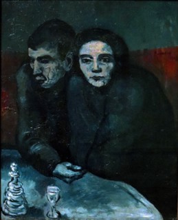 Picasso, "Couple dans un café"