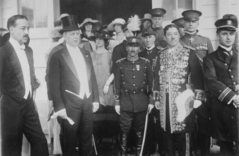 C.B. Warren and Emperor Taisho