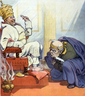 Pope Theo the first by Udo Keppler