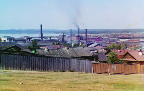 Verkh-Isetskii factory and settlement, near the city of Ekaterinburg, Russia