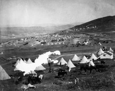 British military camp