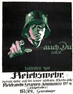 Auch du sollst beitreten zur Reichswehr