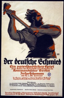 Der deutsche Schmied, ein vaterlÃ¤ndisches Spiel