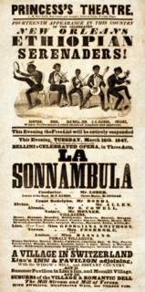 Bellini's opera 'La Sonnambula'