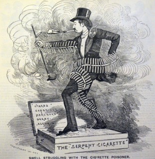 Anti-Smoking Cartoon by Edward Linley Sambourne