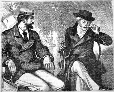 Engravig of Old Gentleman