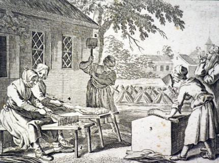 Engraving by Nicholas Chodowieki