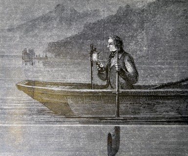 Experiment to measure the velocity of sound in water.