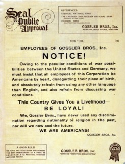 Employees of Gossler Bros., Inc