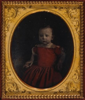 Portrait of an unidentified child.
