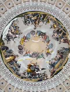 Brumidi's allegorical painting