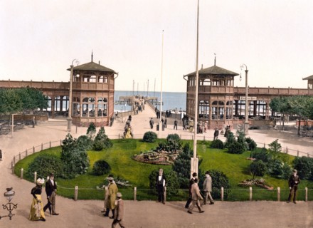 Kurgarten & Landungsbrucke, Zoppot