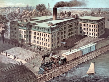 Frederick Jones & Co's. shoe factory