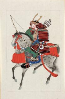 Samurai on horseback