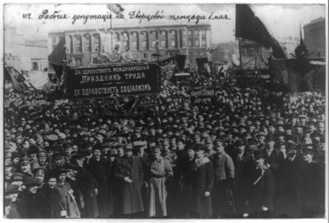Russian revolution Labourer's deputation