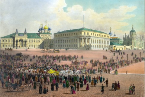 Panoramic view of Moscow