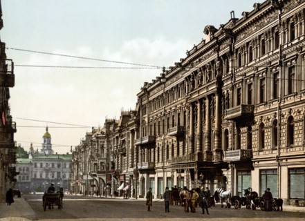 Street scene of Nicolviewskaia
