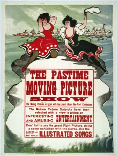 The Pastime moving picture show 1913
