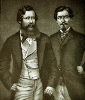 Speke and grant at the commencement of their 1860 expedition