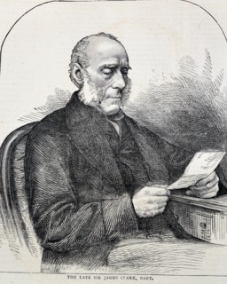 Portrait of Sir James Clark, 1st Baronet
