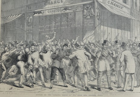 Attack on the Banking House of MM. Leon and Dreher