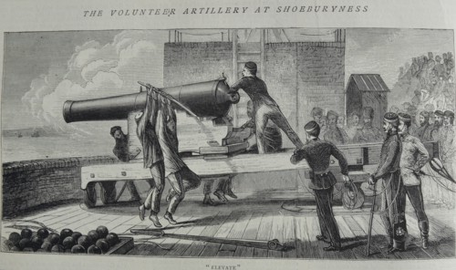 The Volunteer Artillery at Shoeburyness