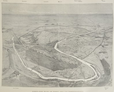Bird's Eye View of Paris