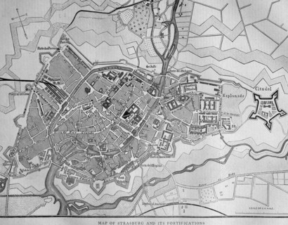 Map of Strasburg