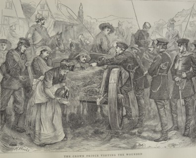 The Crown Prince Visiting the Wounded