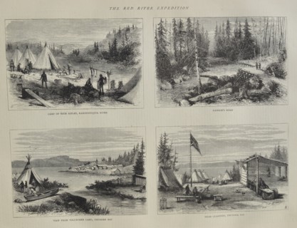 Collection of Engravings from Ontario, Canada