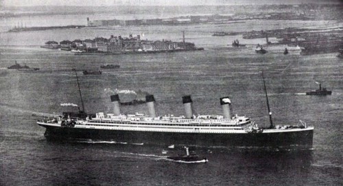 Photograph of the RMS Olympic