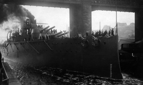 Photograph of the HMS Monarch