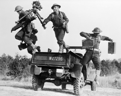 Photograph of an American M1917 Browning machine gun squad