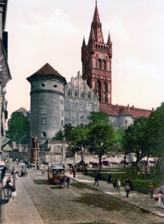 Engraving of Königsberg Castle