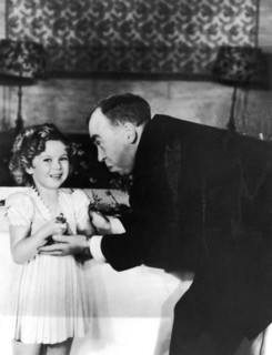Shirley Temple receives an Honorary Oscar Academy Award