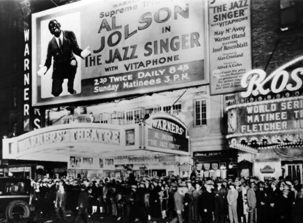 Premiere of The Jazz Singer