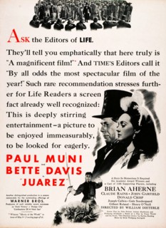 Advertisement for Juarez