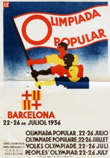 Poster for the Spanish bid for the 1936 Olympic Games