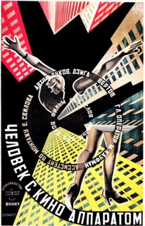 Man with a Movie Camera; 1929 Russian silent documentary film Poster