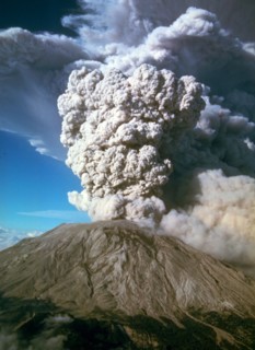 volcanic eruption occurred at Mount St. Helens