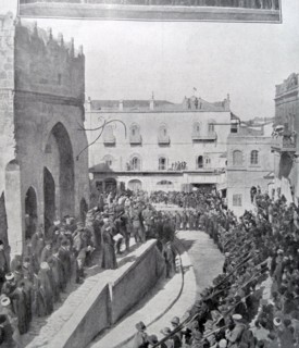 General Allenby enters Jerusalem 1917