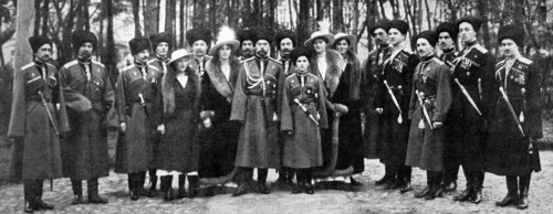 Tsar Nicholas II Tsarevich Alexis and his sisters