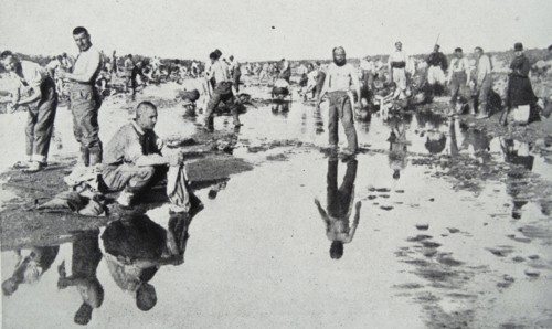 French soldiers near Biskrah, Algeria, during WWI