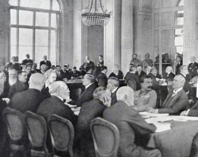Conférence de Paix à Versailles, 7 mai 1919