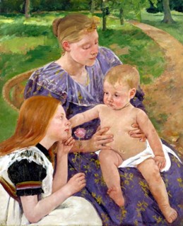 Mary cassatt 1844-1926 The Family